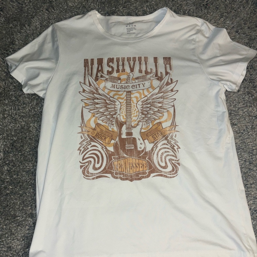 White Graphic T-Shirt